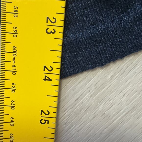 Nanette Lepore Open Front Navy Blue Womens Size M Long Sleeve Cardigan - Picture 7 of 10